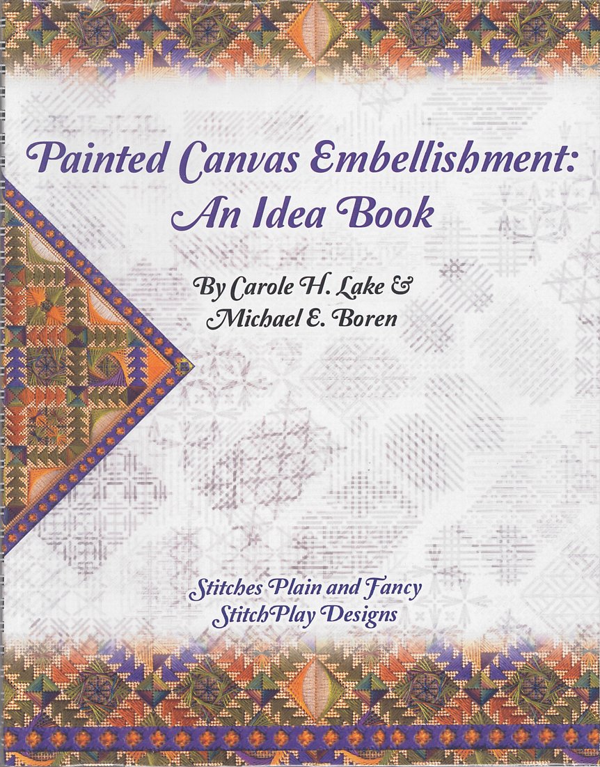 Painted Canvas Embellishment: An Idea Book