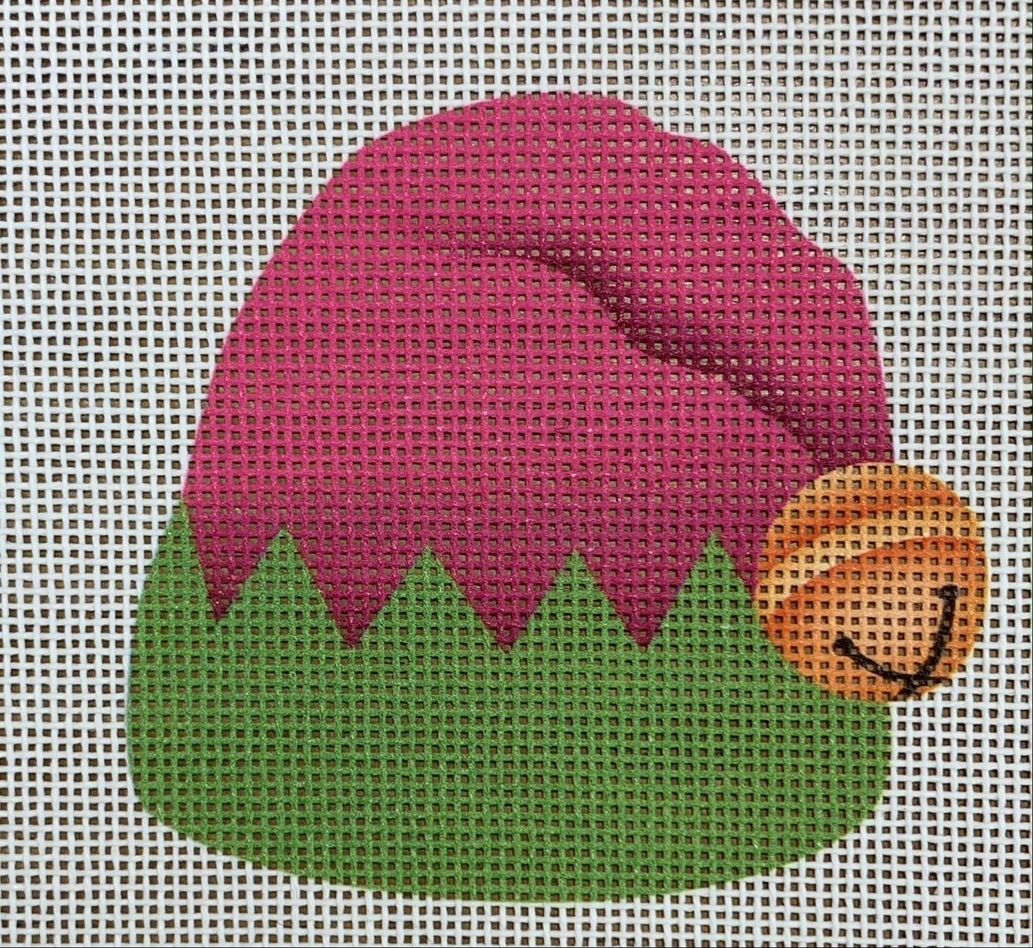 Elf Hat Pink &amp; Green