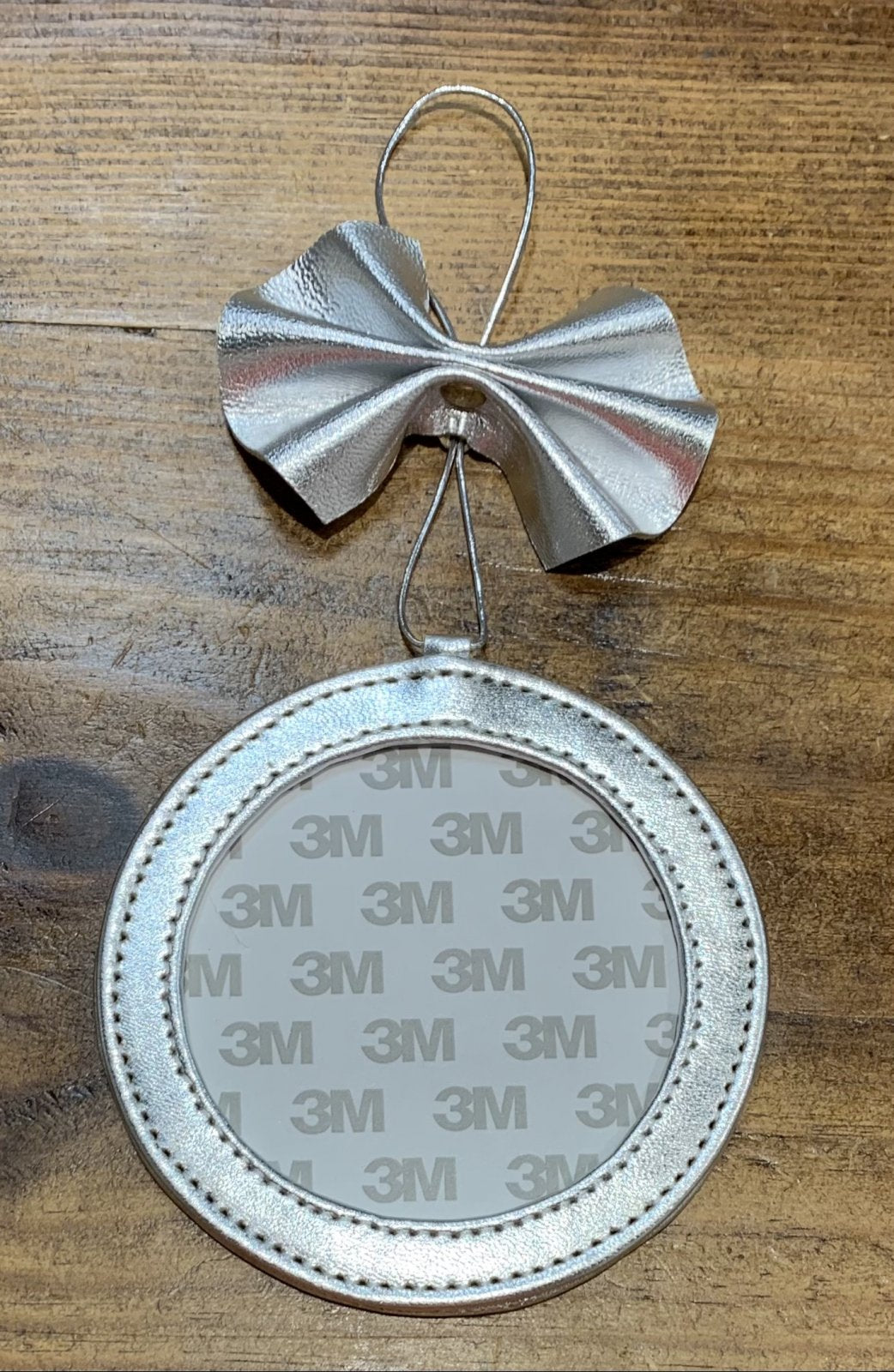 5" Ornament - Silver Foil