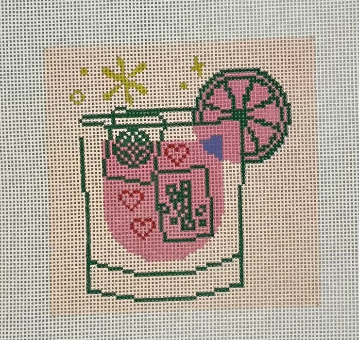 Pink Mahjong Cocktail