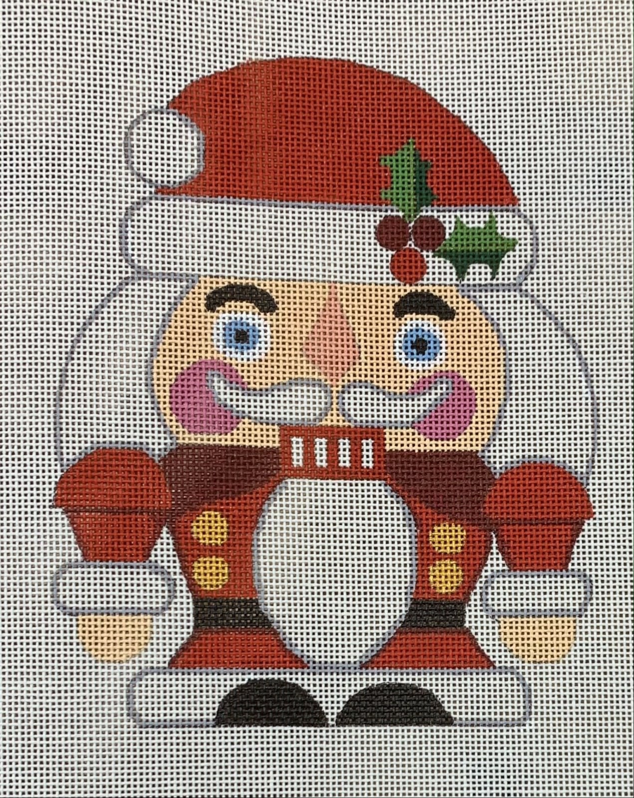 Short Santa Nutcracker
