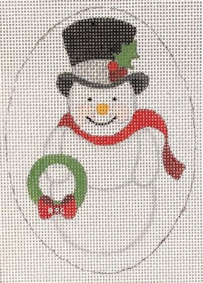 Snowman Oval