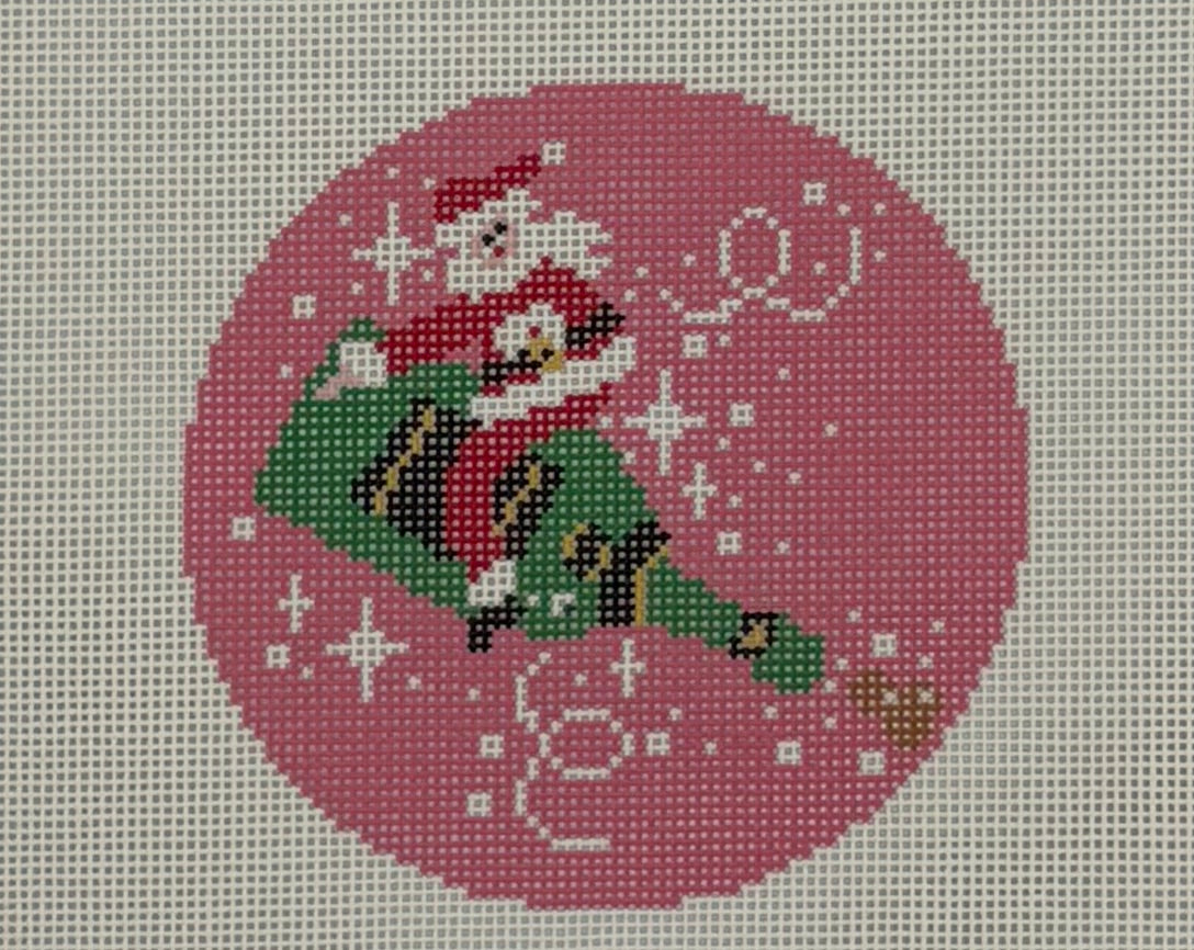 Champagne Santa Round