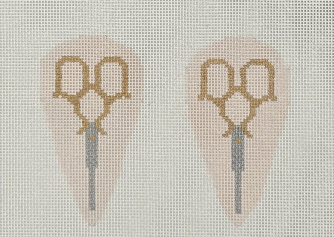 Pink and Gold Scissor Case