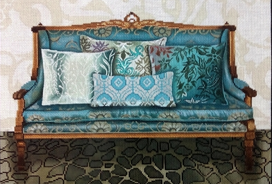 Teal Couch