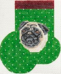 Pug Mini-Sock