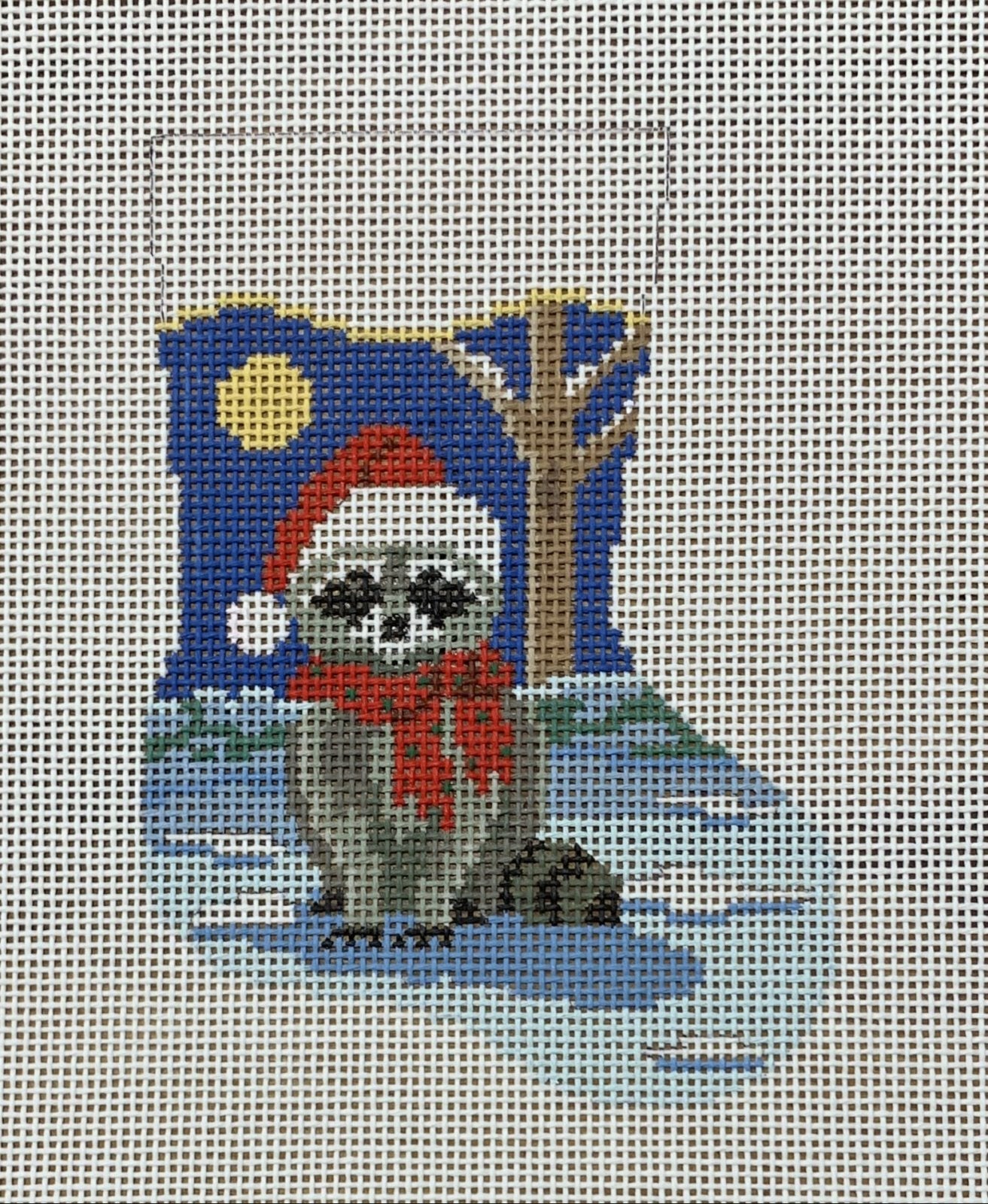Night Raccoon Mini Stocking