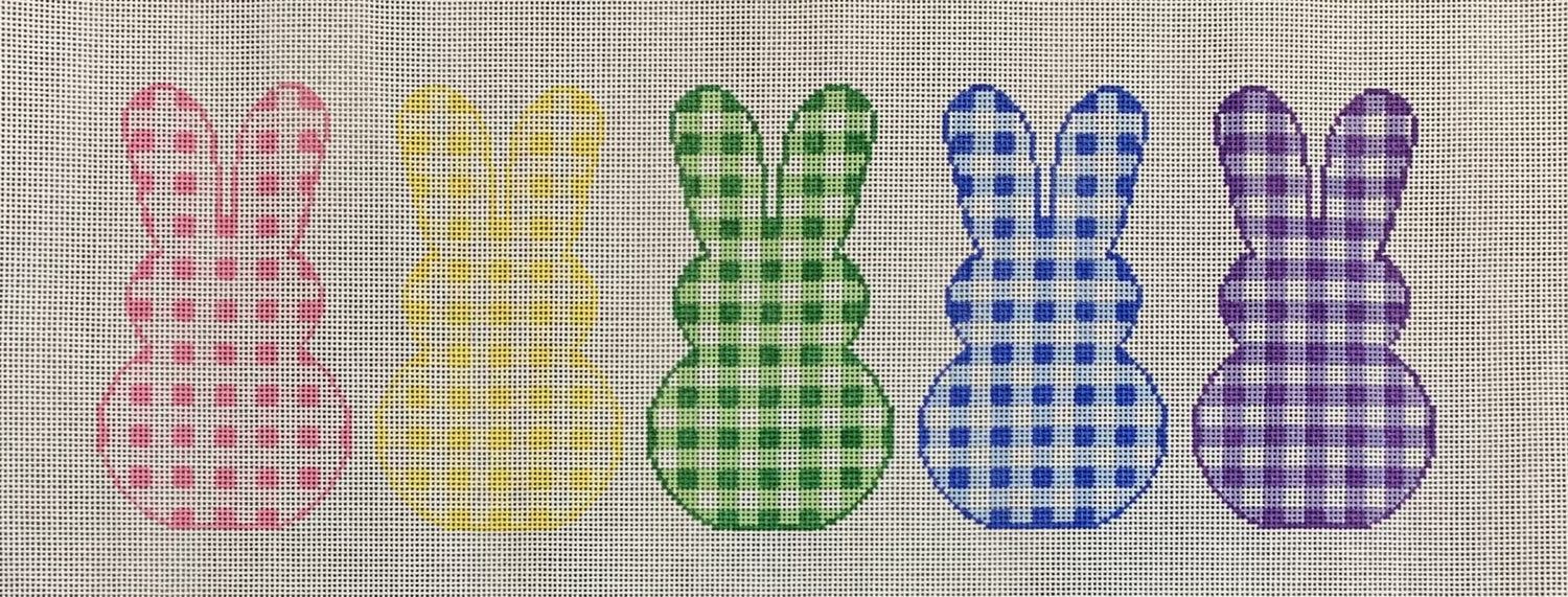 5 Gingham Bunnies