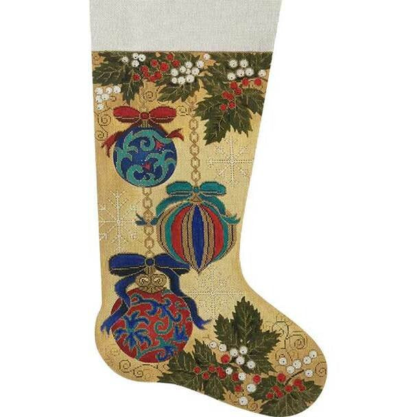 Victorian Ornaments Stocking