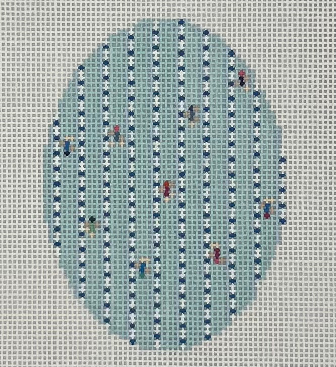 Swim from Above Oval