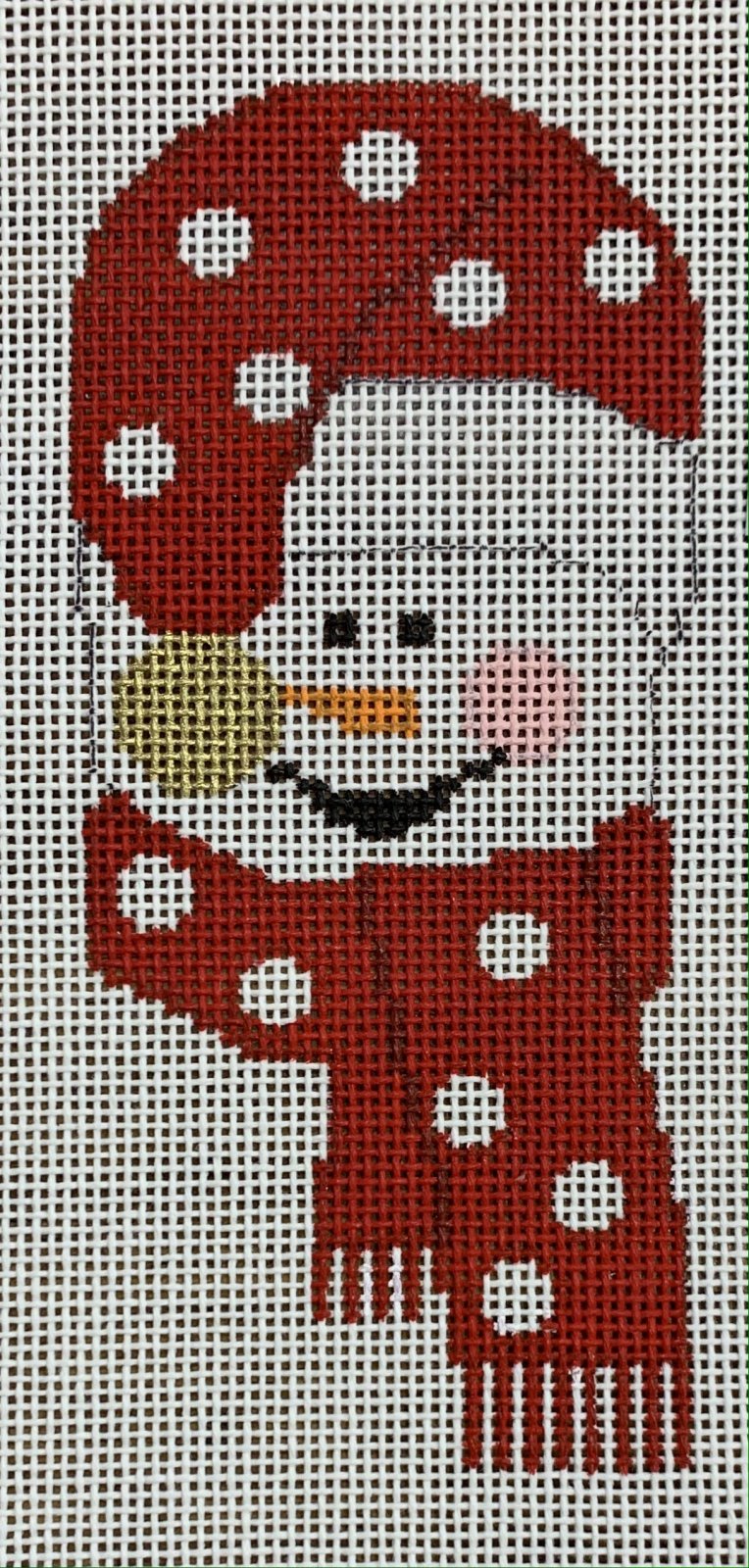Red Scarf Snowgirl