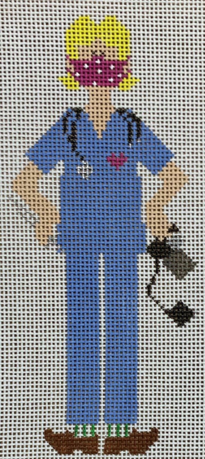 Doctor/Nurse in Mask - with stitch guide