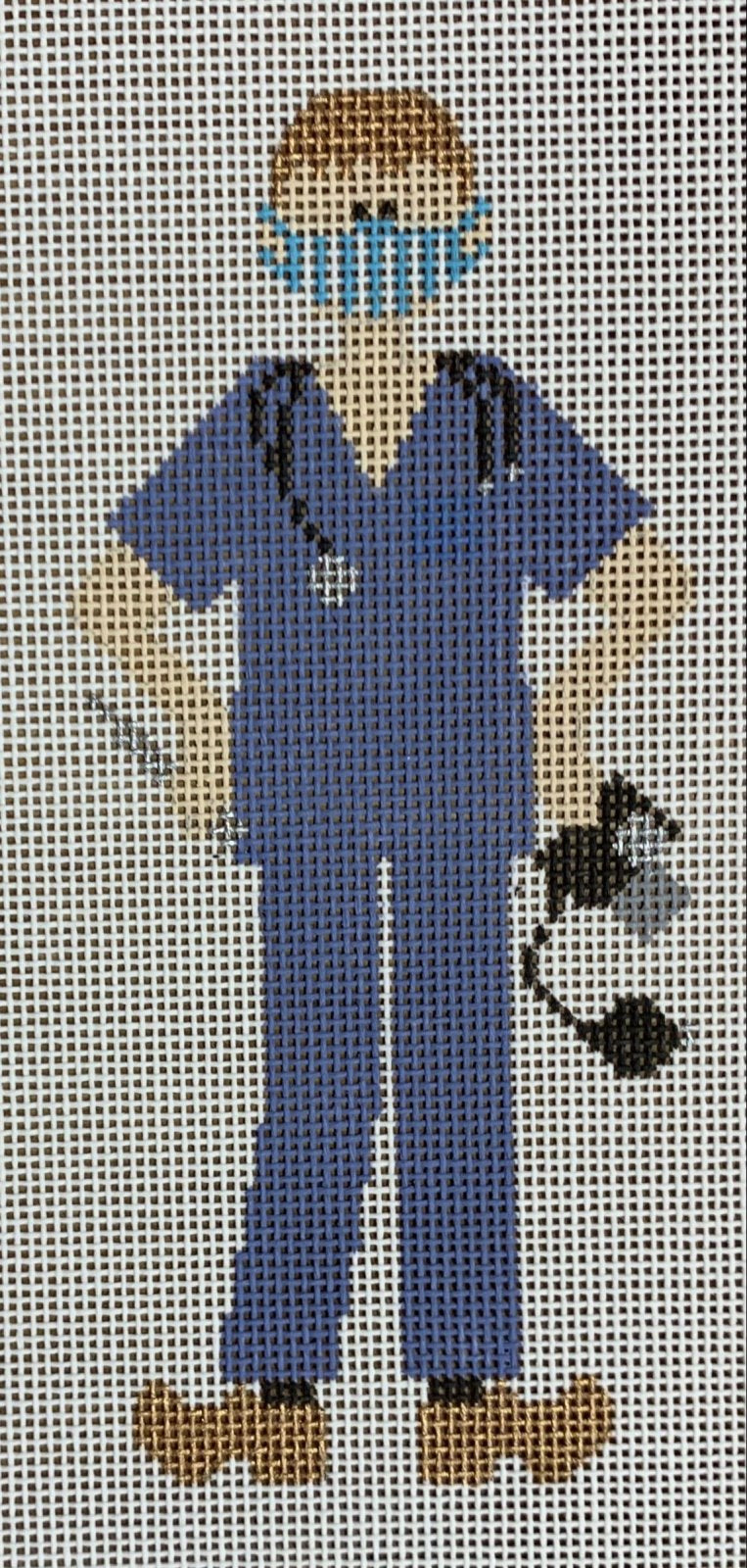 Doctor/Nurse in Mask - with stitch guide