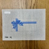 Blue Bow Present Clutch Insert