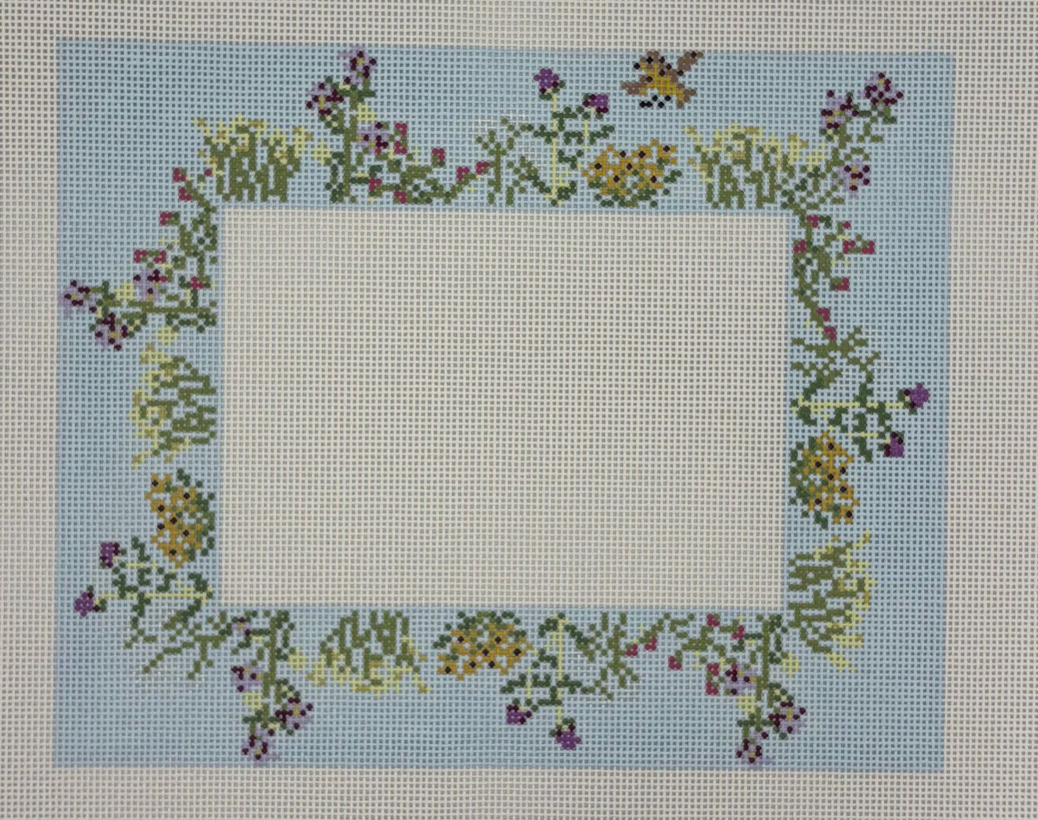 Wild Flower Frame Canvas